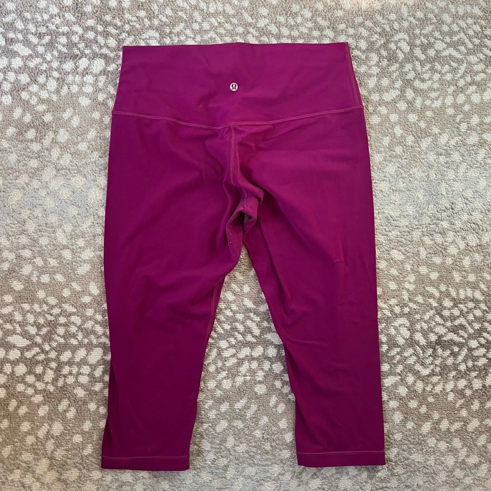 Lululemon size 12 align crops